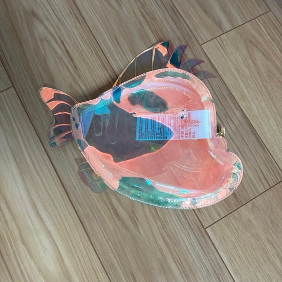 Stoney Clover Lane Disney Flounder iridescent pouch - Picture 2 of 2
